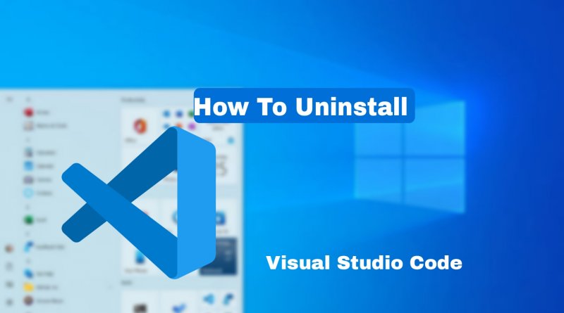 How To uninstall visual studio code
