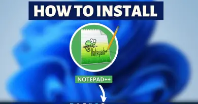 How To Install Notepad++