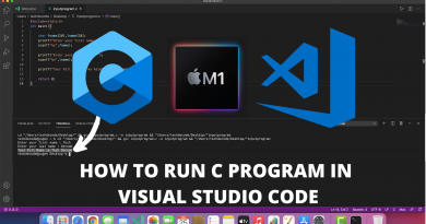 How To Run C program in visual studio code on Mac OS