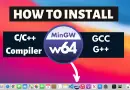 How to install MinGw compiler on Mac OS