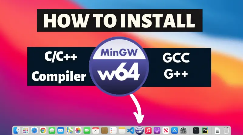 How to install MinGw compiler on Mac OS