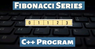 Print Fibonacci Series in C++