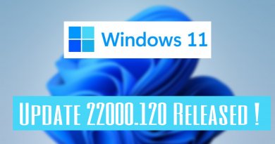 Windows 11 22000.120 Released