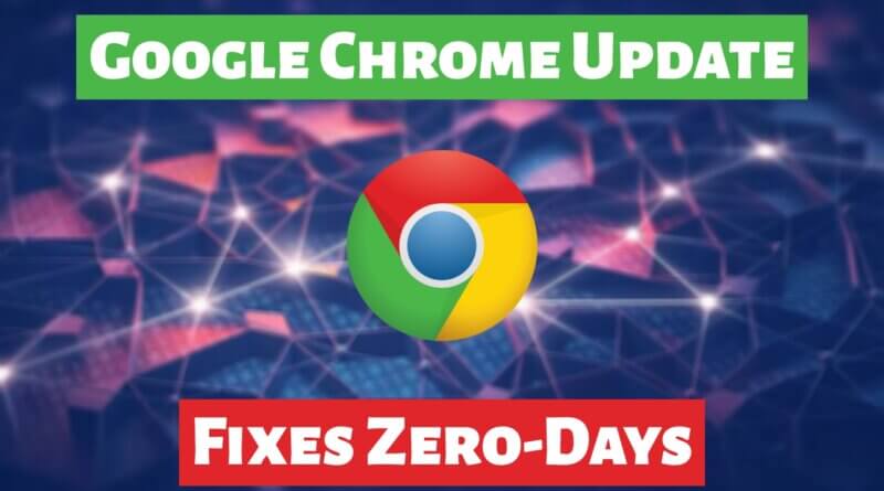 Urgent Google Chrome Update