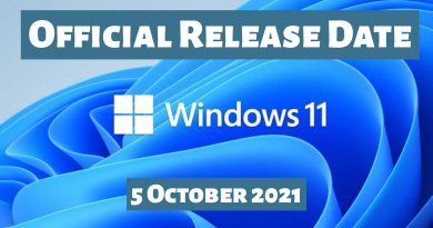 Windows 11 official Release date