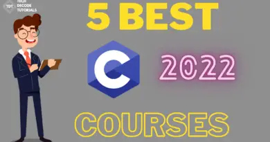 Top 5 C Programming Courses Online 2022