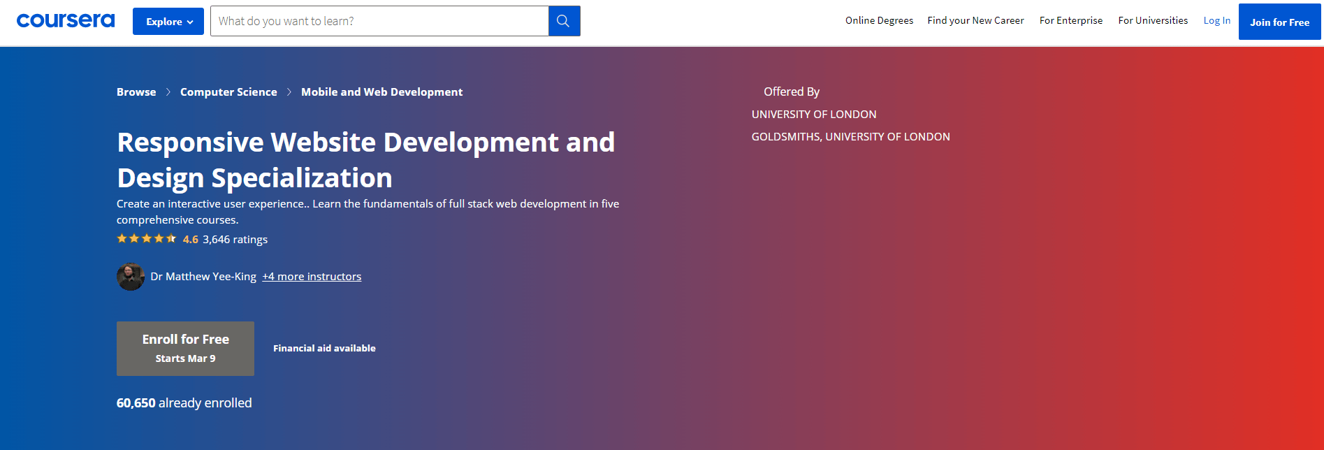 Best Coursera Web Development Courses