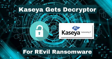 Kaseya Gets Decryptor for REvil Ransomware
