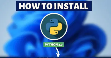 How To Install Python on Windows 11