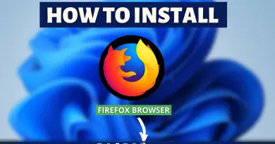 How To Install Mozilla Firefox