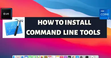 How To Install command line tools in Mac OS
