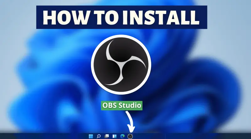 How To Install OBS studio
