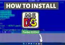 How to install Turbo C++ on Windows 11