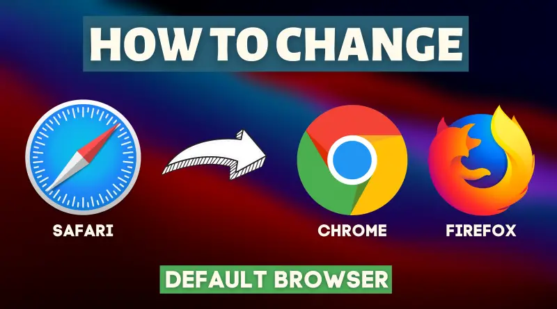 change default web browser in Mac OS