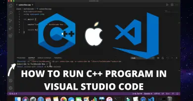 How To Run C++ in Visual Studio Code on Mac OS