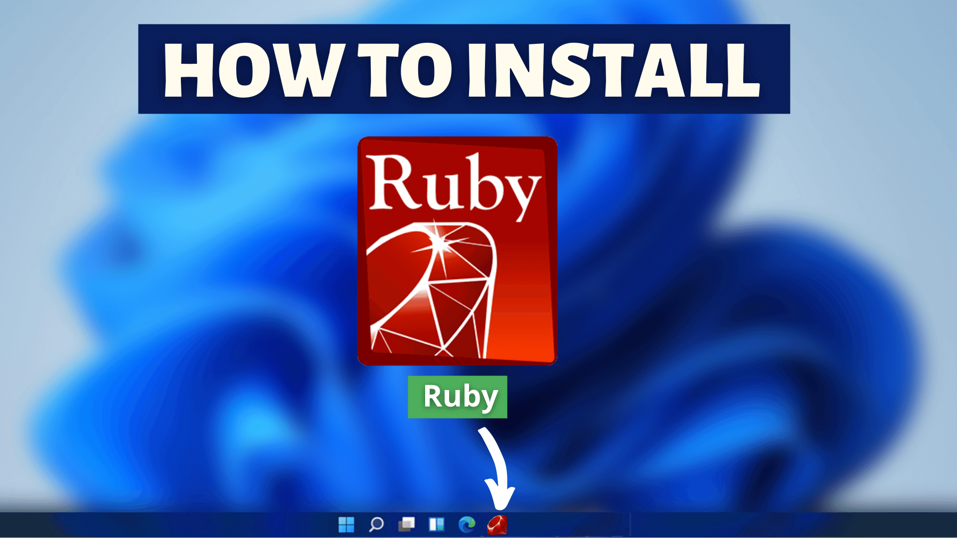 Установка Рубин. Ruby Programming. Ruby Windows. How to use for in Ruby.