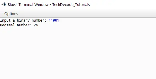 How to Convert Binary to Decimal in Java